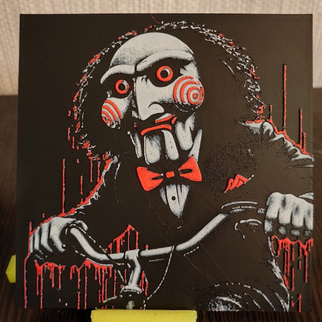 3D картина "Пила" (Billy the Puppet)